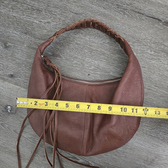 Banana Republic Leather Baguette Bag With Fringe - Picture 12 of 12